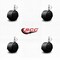Service Caster 2'' Black Metal Hood Twin Wheel Caster Nylon Wheels 3/8 Thread Stem , 4PK SCC-TS02S50D-NYS-FB-382458-4 - alternate 2